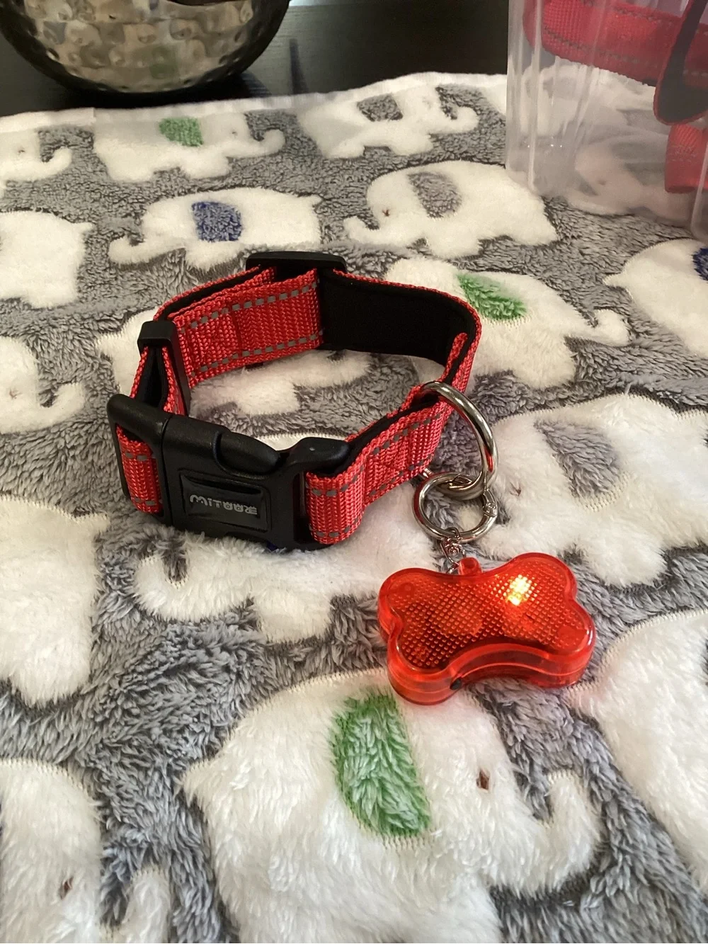 NWOT - Red Dog Leash and Accessory Set - Puppy Kit - BRAND NEW!!!!!!!!!